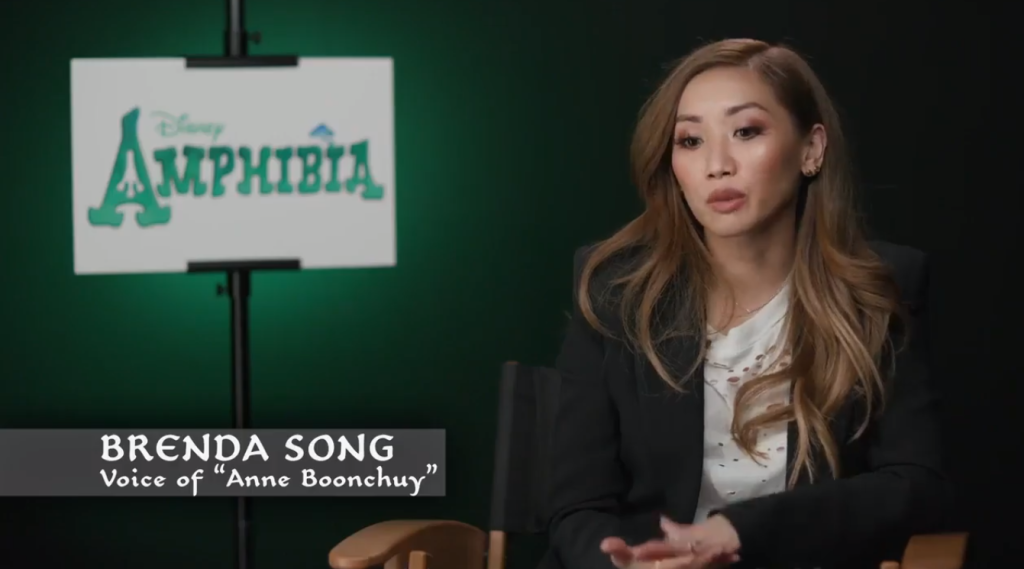 Brenda Song ลูกครึ่งไทย-อเมริกัน ที่ให้เสียงตัวละคร "แอน"