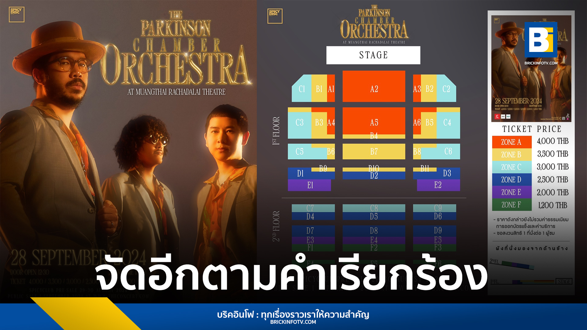 THE PARKINSON CHAMBER ORCHESTRA CONCERT