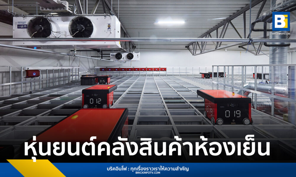 หุ่นยนต์คลังสินค้า อาหารแช่แข็ง