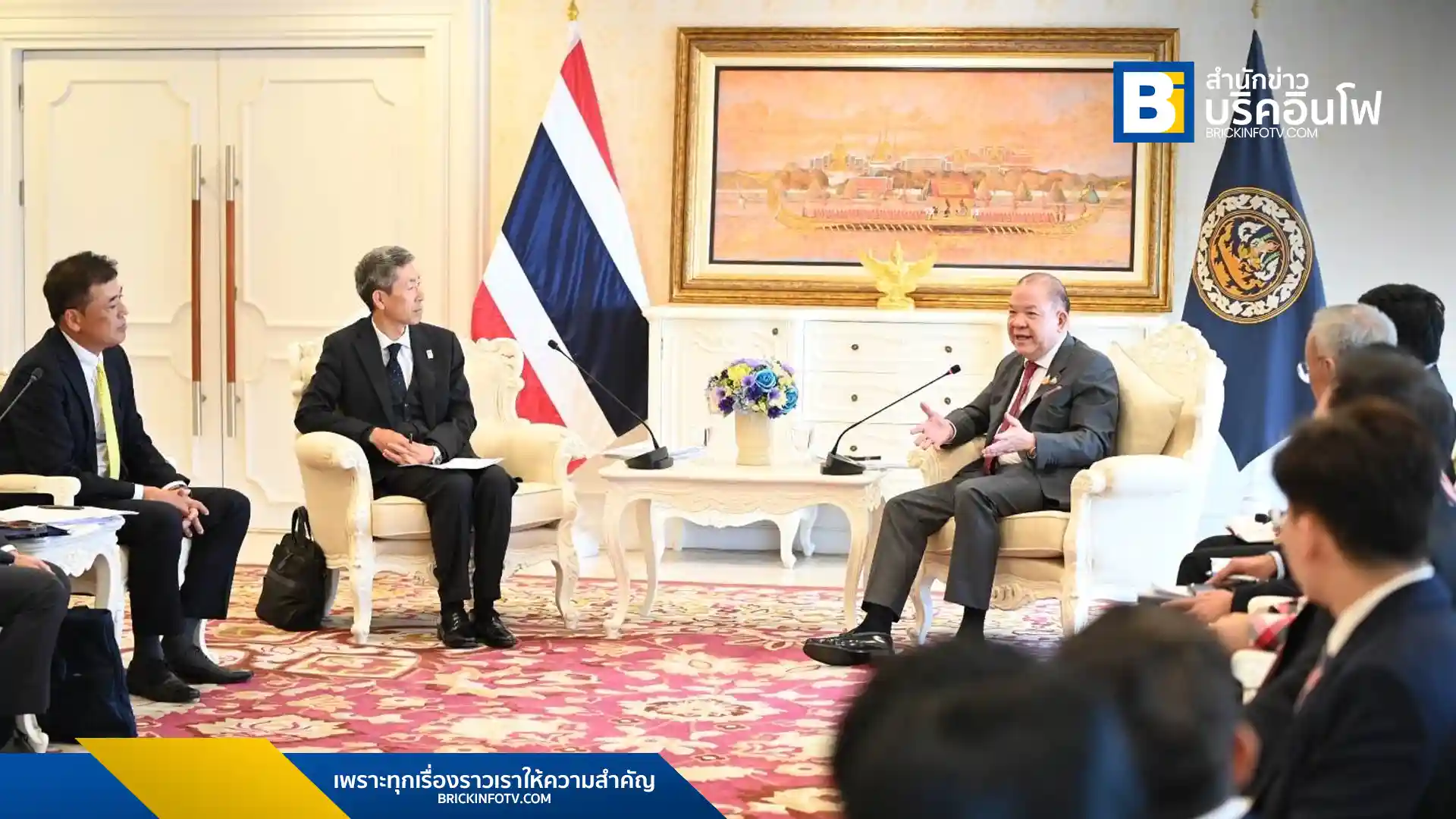 พิชัย นริพทะพันธุ์ รัฐมนตรีว่าการกระทรวงพาณิชย์ หารือ JETRO และ JCC ดึงญี่ปุ่นลงทุนอุตสาหกรรมแห่งอนาคต หนุนไทยเป็นศูนย์กลางการลงทุนในภูมิภาค