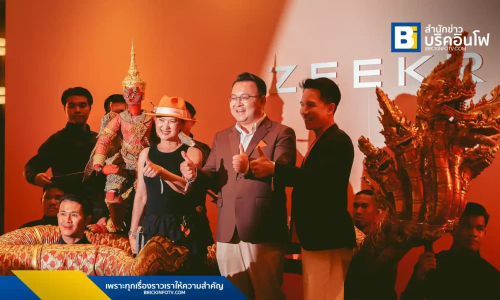 นาย อเล็กซ์ เป่า กรรมการผู้จัดการภูมิภาคเอเชียตะวันออกเฉียงใต้ ZEEKR ในงาน "ZEEKR DRIVES US BEYOND – EXCLUSIVE NIGHT PARTY"