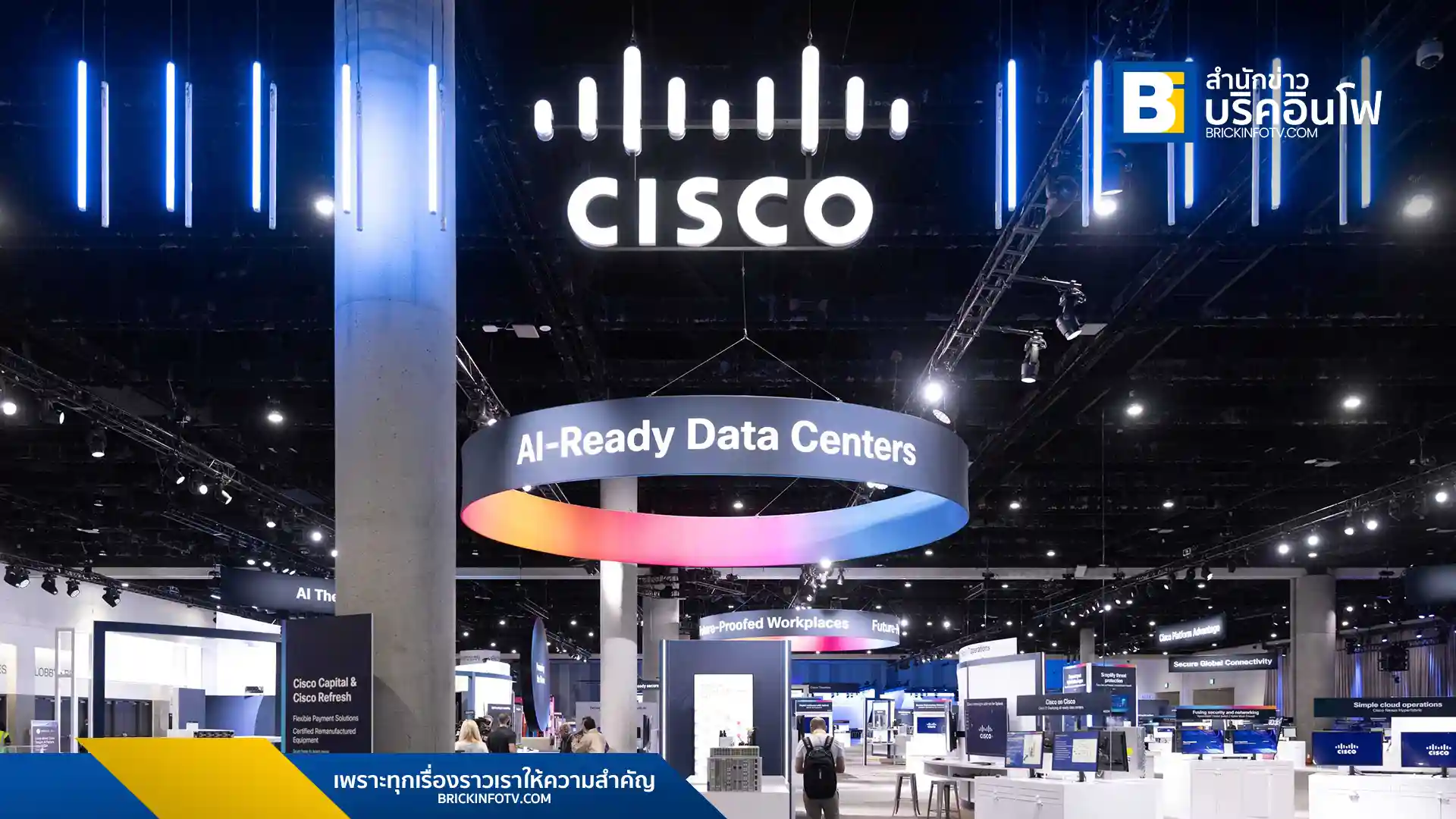 ซิสโก้ (Cisco) เปิดตัวนวัตกรรมใหม่ที่งาน Cisco Live 2025 เน้นการใช้ AI เพื่อเสริมความแข็งแกร่งให้กับโครงสร้างพื้นฐานเครือข่าย ดาต้าเซ็นเตอร์ และความปลอดภัย ช่วยองค์กรปรับตัวสู่ยุค AI อย่างปลอดภัยและมีประสิทธิภาพ