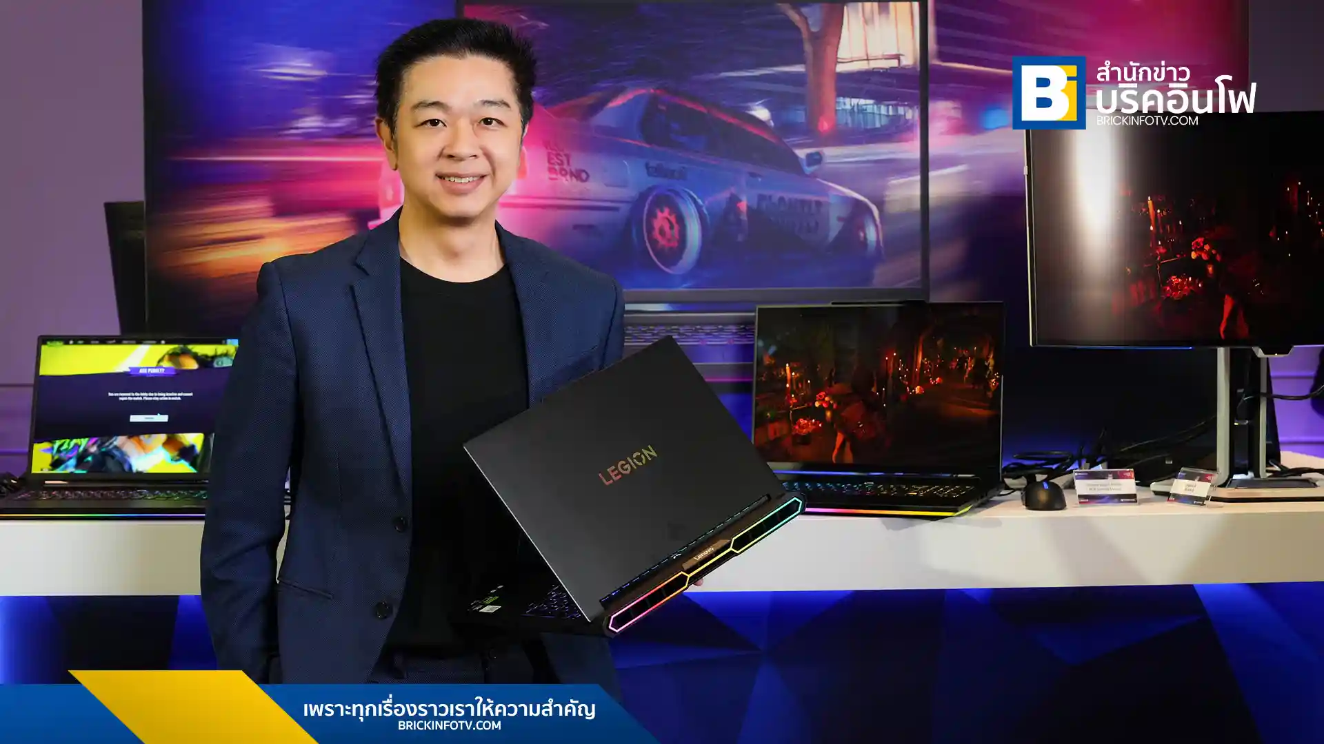 เลอโนโวเปิดตัวระบบเกมมิ่ง Lenovo Legion แบบครบวงจรในประเทศไทย รวมถึงแล็ปท็อป Legion Pro, Legion Go S, Legion Tower, Legion Tab และอุปกรณ์เสริม เพื่อประสบการณ์การเล่นเกมที่เหนือกว่า
