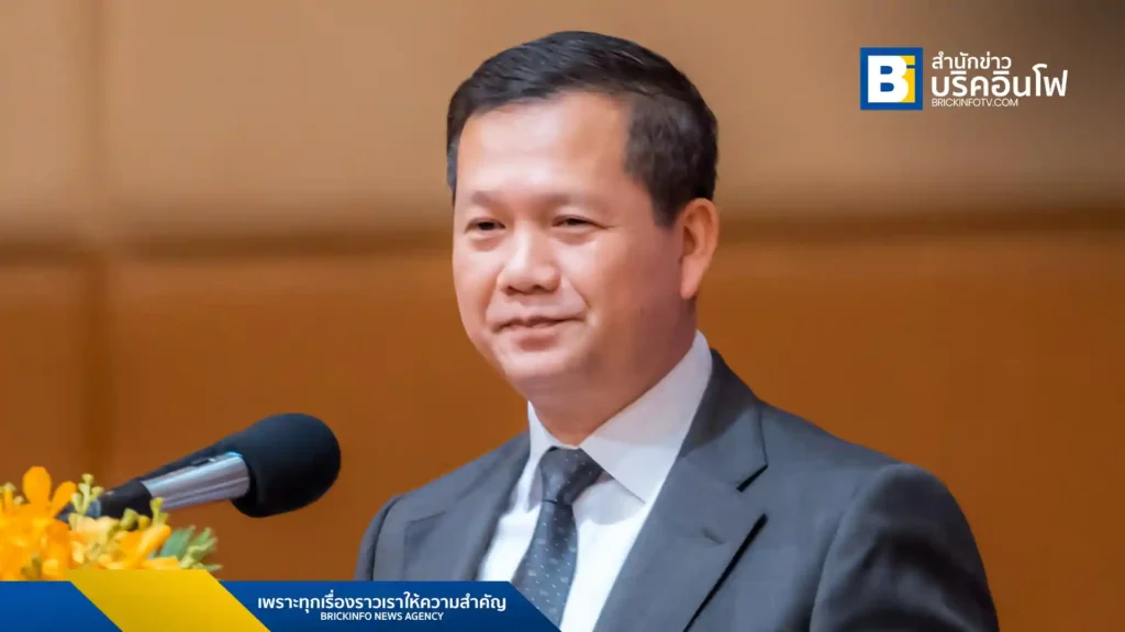 พลเอก สมเด็จมหาบวรธิบดี ฮุน มาเนต นายกรัฐมนตรีแห่งราชอาณาจักรกัมพูชา