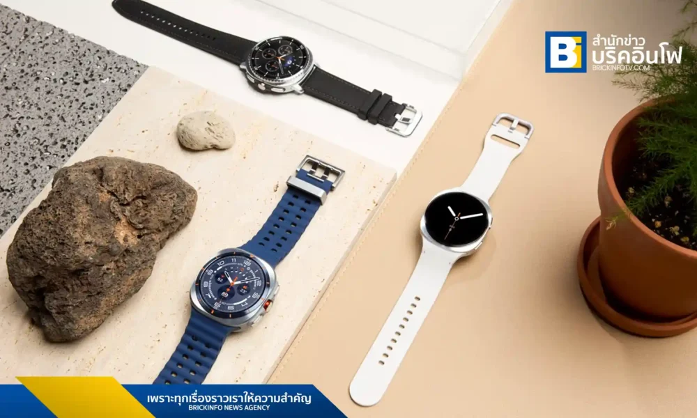 Samsung (ซัมซุง) เปิดตัว Galaxy Watch8 และ Galaxy Watch8 Classic สมาร์ทวอทช์ที่มาพร้อมดีไซน์ใหม่บางเบา ฟีเจอร์สุขภาพล้ำหน้า Antioxidant Index, Bedtime Guidance และ Vascular Load พร้อมระบบปฏิบัติการ Wear OS 6 และผู้ช่วย AI Gemini