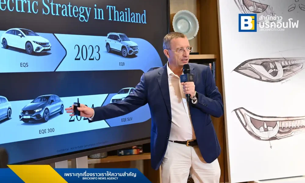 มร. มาร์ทิน ชเวงค์ ประธานเจ้าหน้าที่บริหารและกรรมการผู้จัดการใหญ่ บริษัท เมอร์เซเดส-เบนซ์ (ประเทศไทย) จำกัด