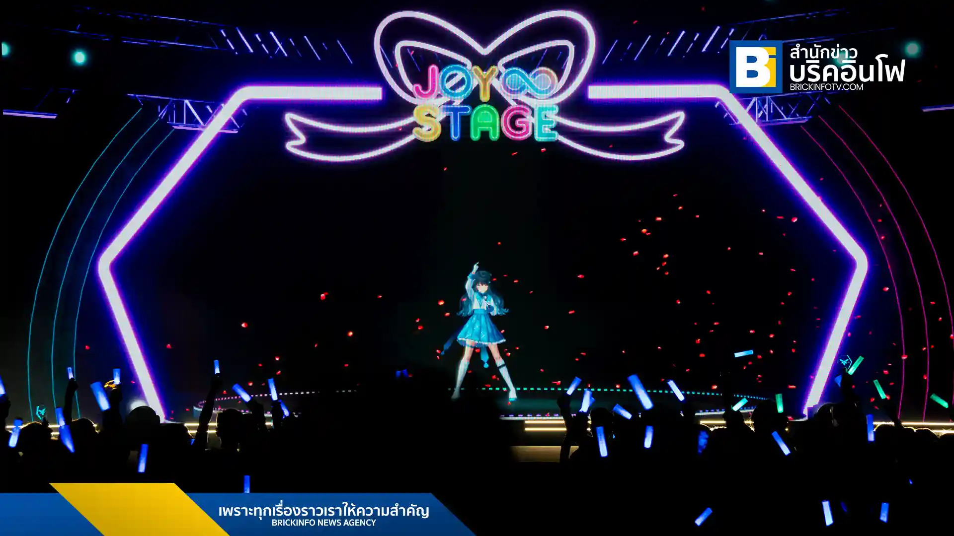 นักร้องเสมือนจริง นานามิ อุราระ (Nanami Urara) สร้างความประทับใจในฮ่องกงด้วยการแสดง 3 มิติเต็มรูปแบบครั้งแรกในต่างประเทศที่งาน Joy∞Stage 2025 พร้อมเผยความมุ่งมั่นสู่การเป็นศิลปินระดับสากล