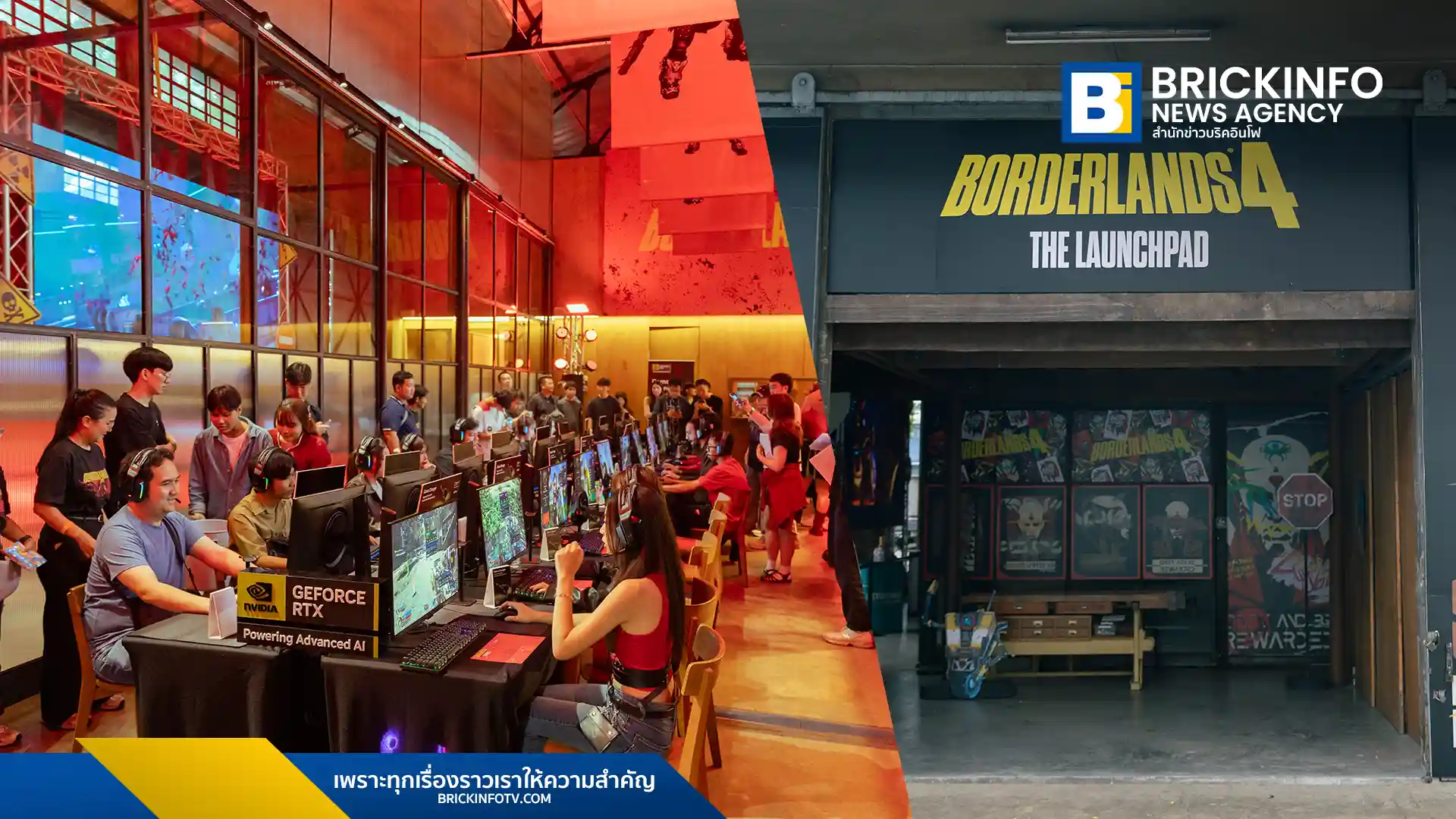 2K จัดกิจกรรม Borderlands 4 ในประเทศไทยอย่างยิ่งใหญ่ พร้อมเปิดโอกาสให้ผู้เล่นได้สัมผัสเกมเพลย์เวอร์ชันภาษาไทย และทดลองใช้เทคโนโลยี NVIDIA DLSS 4 บนการ์ดจอ GeForce RTX 50 Series ก่อนวางจำหน่ายจริง
