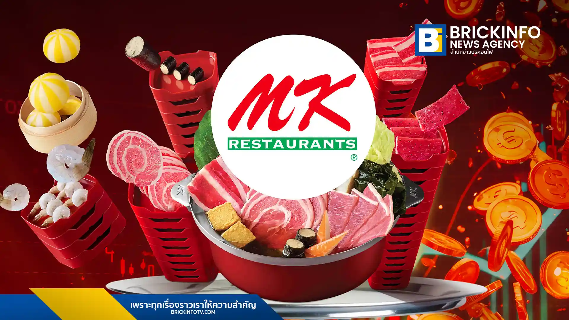MK Restaurants เดินหน้าต่อกับโปรโมชั่นบุฟเฟต์ “คุ้มเกินคุ้ม 299 บาท” เพิ่มเมนูจาก 19 เป็น 29 เมนู พร้อมขยายสาขาที่ร่วมโครงการเป็น 312 แห่งทั่วประเทศ ตั้งเป้าเติบโตต่อเนื่องจนถึงสิ้นปี 2568