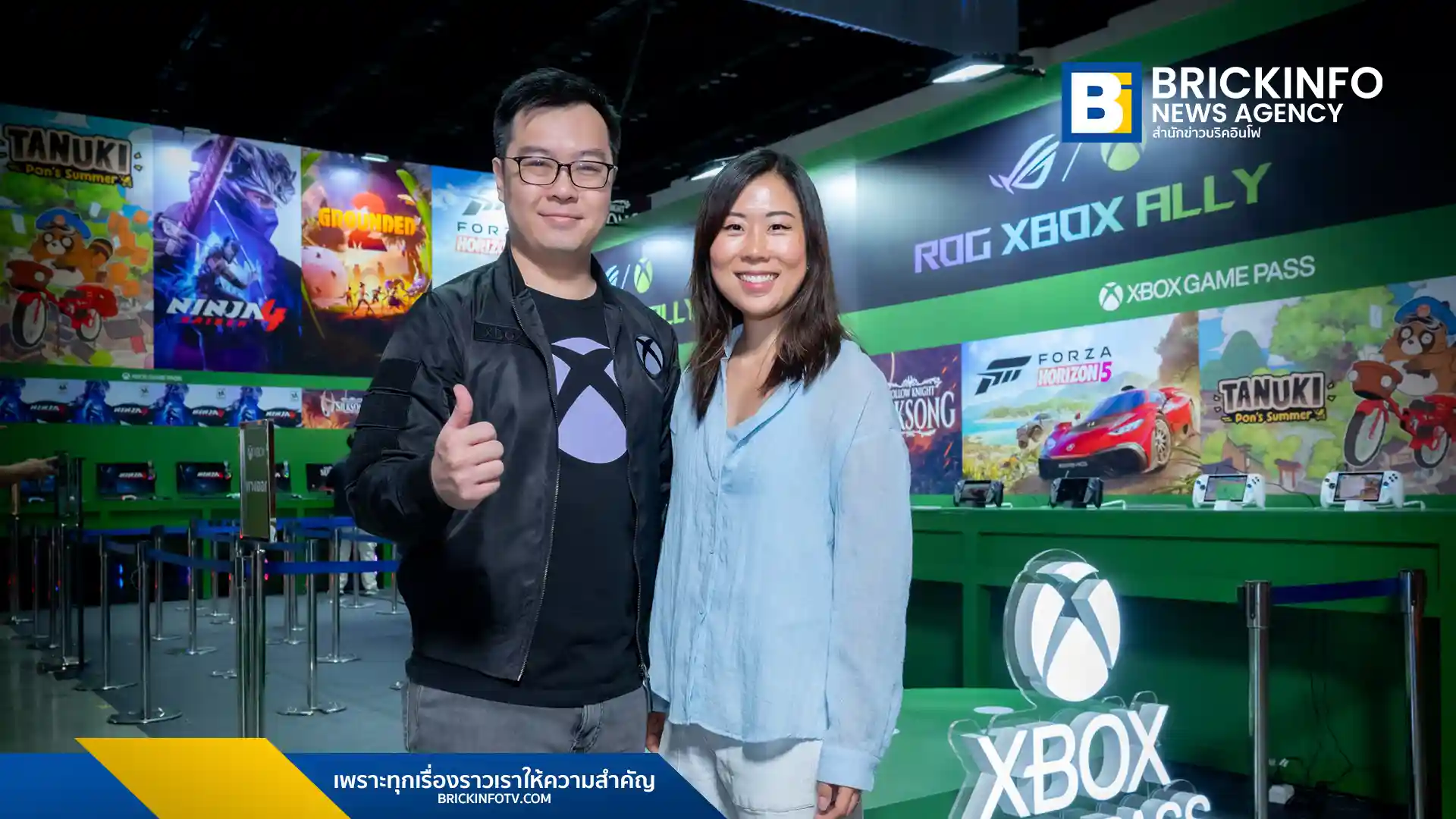 Xbox ร่วมงาน gamescom asia x Thailand Game Show 2025 เปิดโซน Xbox Game Pass Experience กว่า 40 สเตชัน ให้ทดลองเล่นเกมฟอร์มยักษ์ พร้อมโชว์ ROG Xbox Ally และ ROG Xbox Ally X ที่บูธ S8 ชั้น G ศูนย์การประชุมแห่งชาติสิริกิติ์