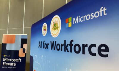 กระทรวงแรงงาน และ ไมโครซอฟท์ (Microsoft) ประกาศความร่วมมือโครงการ AI for Workforce เร่งสร้างทักษะ AI กว่า 280 หลักสูตร ให้แรงงานไทย 150,000 คน พร้อมรับยุคเศรษฐกิจดิจิทัล และหนุนวิสัยทัศน์ Workforce 5.0 ของประเทศ