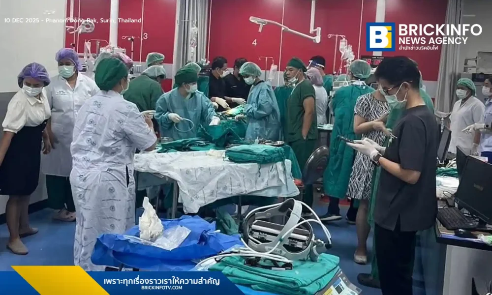 Cambodian forces launched over 50 BM-21 rockets into Surin's Phanom Dong Rak District, striking near a hospital. The Royal Thai Army has evacuated civilians and condemned the violation of sovereignty.