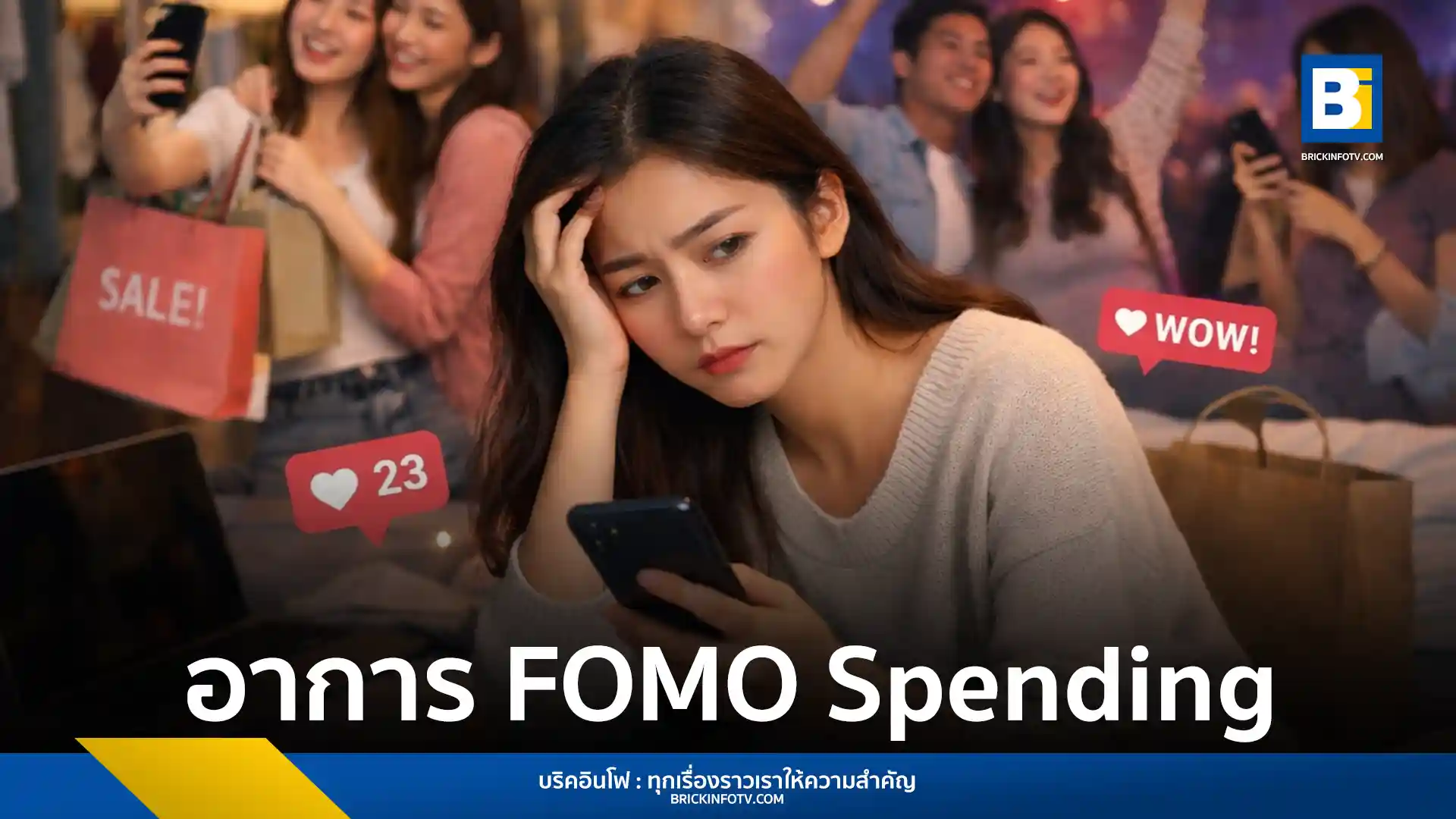 ชวนเช็ค 5 อาการ FOMO Spending พฤติกรรมการใช้จ่ายตามกระแสโซเชียลที่อาจทำให้เงินในบัญชีหายโดยไม่รู้ตัว พร้อมแนะวิธีวางแผนการเงินจาก KTC