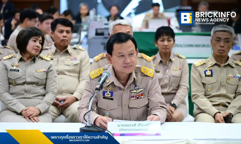 ปลัดกรุงเทพมหานคร ร่วมกับ กกต.กทม. แถลงความคืบหน้าการนับคะแนนเลือกตั้งปี 2569 ล่าสุดทะลุ 65% แจงเหตุล่าช้าเพราะฝนตกหนัก เตรียมสรุปผลไม่เป็นทางการช่วงเช้าวันนี้