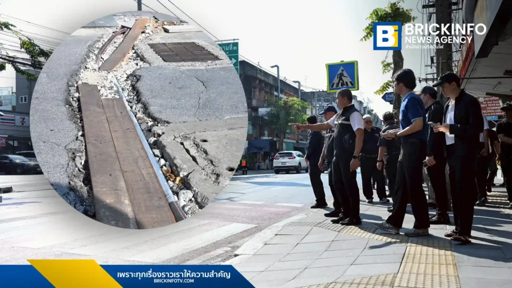 ผู้ว่าฯ ชัชชาติ ลงพื้นที่ตรวจโครงการปรับปรุงทางเท้าถนนนางลิ้นจี่ ระยะทาง 2.8 กม. คืบหน้าแล้ว 86% เน้นมาตรฐานใหม่ Universal Design ลดสิ่งกีดขวางเพื่อความปลอดภัย