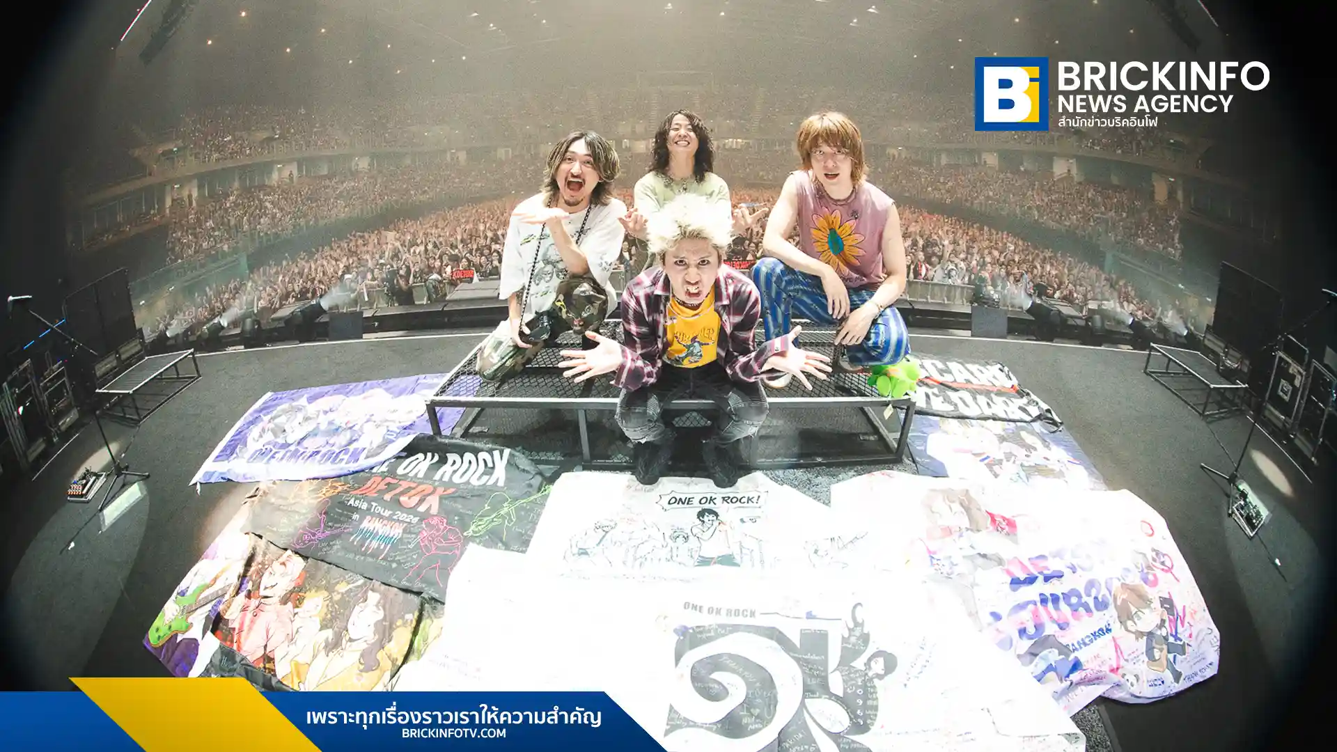 ONE OK ROCK ประเดิมเอเชียทัวร์ 2026 ที่ไทยเป็นที่แรก ในคอนเสิร์ต ONE OK ROCK DETOX Asia Tour 2026 in Bangkok ขนเพลงฮิตและอัลบั้มใหม่ DETOX ระเบิดความมันส์สะเทือน อิมแพค อารีน่า