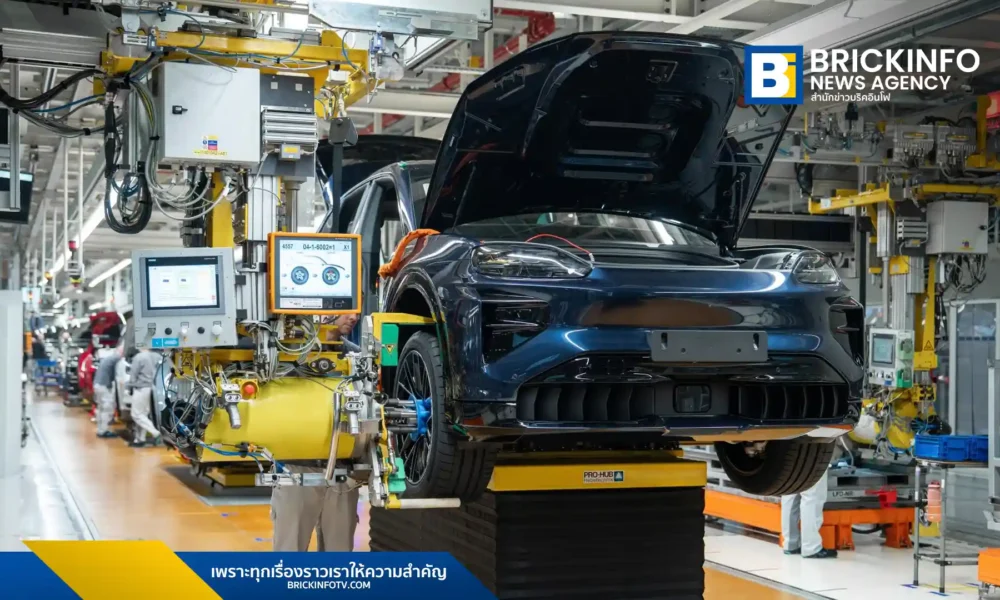 ปอร์เช่ (Porsche) เปิดสายการผลิต Cayenne Electric อย่างเป็นทางการที่บราติสลาวา โชว์ความแรง 1,156 แรงม้า พร้อมใช้โมดูลแบตเตอรี่ที่พัฒนาขึ้นเอง วิ่งไกลกว่า 600 กม.