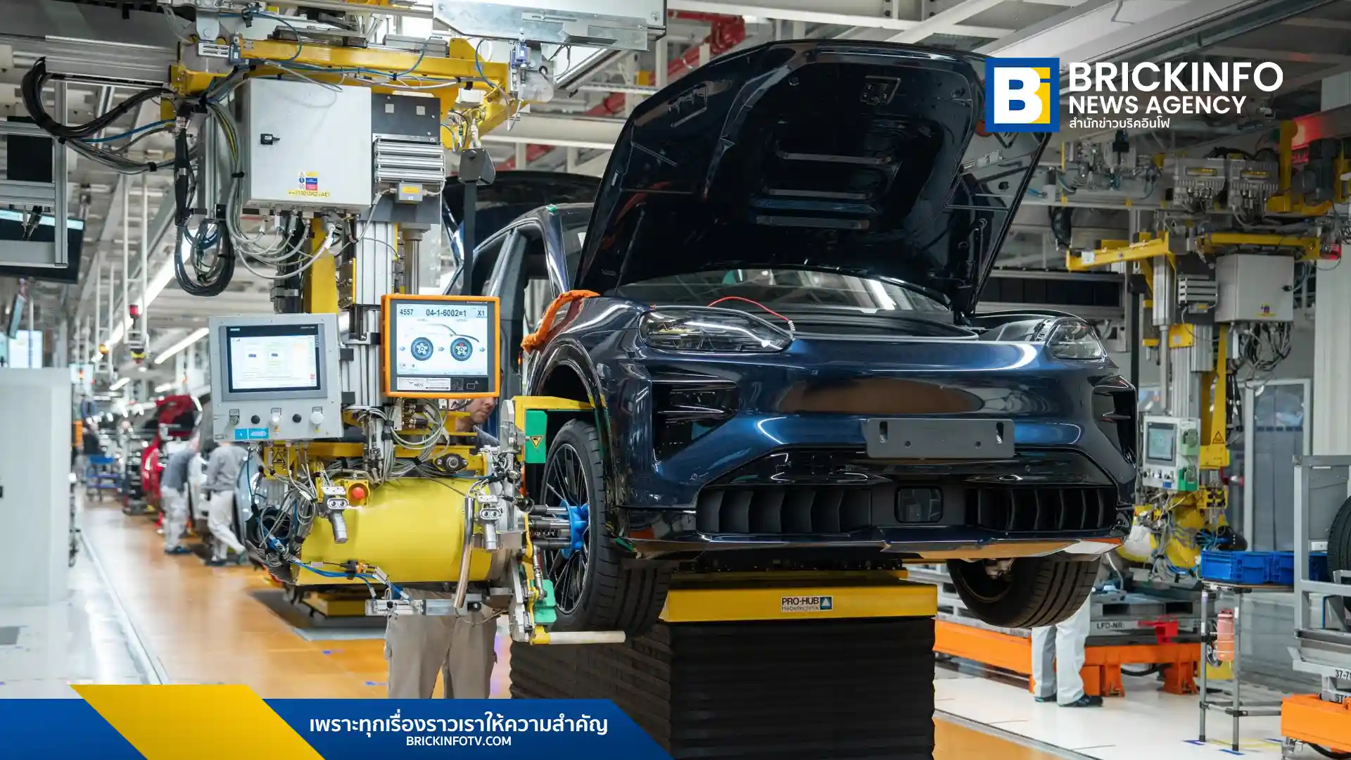 ปอร์เช่ (Porsche) เปิดสายการผลิต Cayenne Electric อย่างเป็นทางการที่บราติสลาวา โชว์ความแรง 1,156 แรงม้า พร้อมใช้โมดูลแบตเตอรี่ที่พัฒนาขึ้นเอง วิ่งไกลกว่า 600 กม.