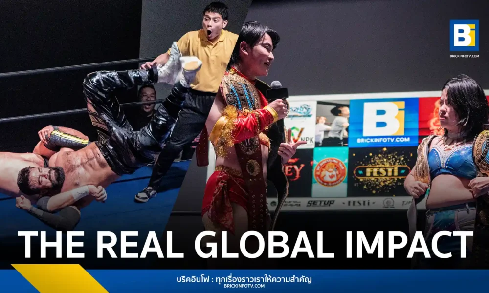 สรุปผลมวยปล้ำ SETUP EP.26 THE REAL GLOBAL IMPACT เมื่อ Matcha และ Monomoth เอาชนะนักปล้ำญี่ปุ่น พร้อมเปิดศึกดราม่าผู้จัดโดน Chris Brookes สั่งสอนปมต่อเวลา