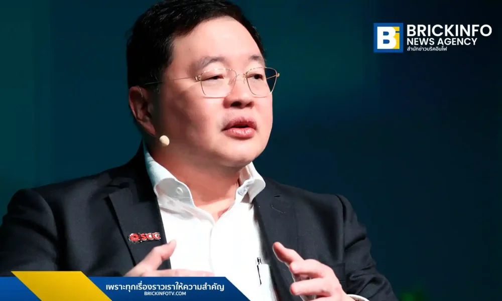 นายธรรมศักดิ์ เศรษฐอุดม กรรมการผู้จัดการใหญ่ เอสซีจี (SCG)