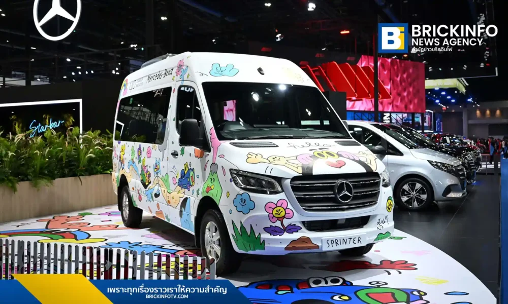 เมอร์เซเดส-เบนซ์ ประเทศไทย พานักเรียนโรงเรียนเยาววิทย์ชมงาน Motor Show 2026 พร้อมโชว์รถแวน Mercedes-Benz Sprinter 419 Business รุ่นพิเศษคันเดียวในโลกที่เด็กๆ ร่วมออกแบบ