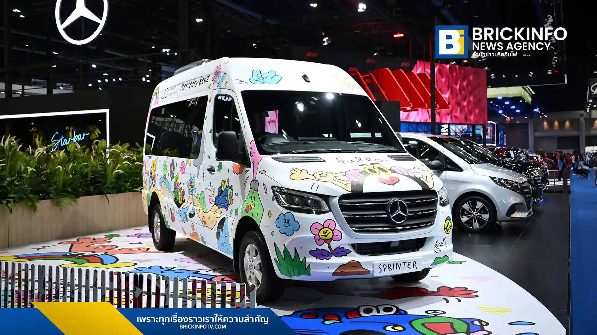 เมอร์เซเดส-เบนซ์ ประเทศไทย พานักเรียนโรงเรียนเยาววิทย์ชมงาน Motor Show 2026 พร้อมโชว์รถแวน Mercedes-Benz Sprinter 419 Business รุ่นพิเศษคันเดียวในโลกที่เด็กๆ ร่วมออกแบบ