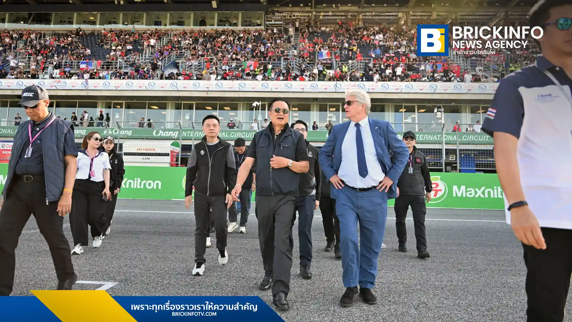 นายกรัฐมนตรี อนุทิน ชาญวีรกูล เป็นประธานเปิดการแข่งขัน PT Grand Prix of Thailand 2026 หรือ โมโตจีพี 2026 ณ สนามช้าง อินเตอร์เนชั่นแนล เซอร์กิต บุรีรัมย์ พร้อมมอบรางวัลให้ มาร์โก เบซเซคคี