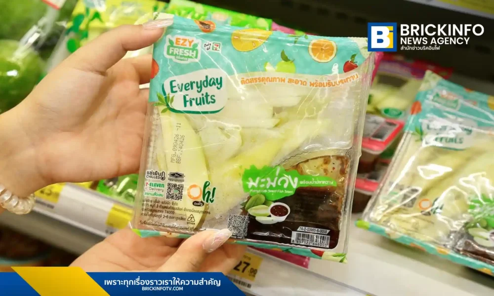 ซีพี ออลล์ เดินหน้าช่วยเกษตรกร รับซื้อมะม่วงไทยกว่า 4.3 ล้านลูกต่อเดือน ผ่านร้าน เซเว่น อีเลฟเว่น 7-Eleven พร้อมจับมือ SME พัฒนามะม่วงแปรรูป 15 รายการ