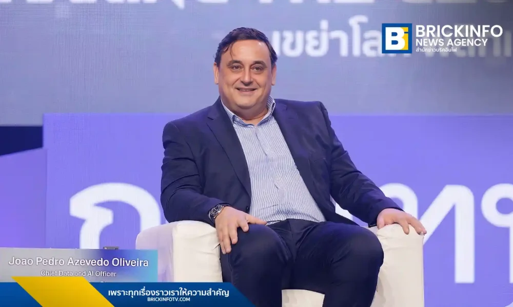 นายโจอา เปโดร อาเซเวโด้ โอลิวิเอร่า หัวหน้าคณะผู้บริหารด้านข้อมูลและปัญญาประดิษฐ์ บริษัท ทรู คอร์ปอเรชั่น จำกัด (มหาชน) หรือ True Corporation