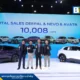 ฉางอาน (CHANGAN) ประกาศความสำเร็จในงาน Motor Show 2026 ด้วยยอดจองรถยนต์ไฟฟ้า 10,008 คัน พร้อมคว้า 3 รางวัลรถยอดเยี่ยมแห่งปีให้กับแบรนด์ DEEPAL และ AVATR ตอกย้ำผู้นำ NEV ในไทย