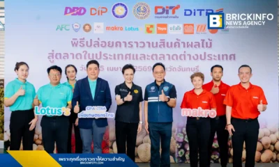ซีพี แอ็กซ์ตร้า (CP Axtra) ร่วมกับกระทรวงพาณิชย์ ปล่อยคาราวานผลไม้ภาคตะวันออกกว่า 100 ตัน กระจายสู่แม็คโครและโลตัสทั่วประเทศ พร้อมจัดบุฟเฟ่ต์ทุเรียนกระตุ้นการบริโภค