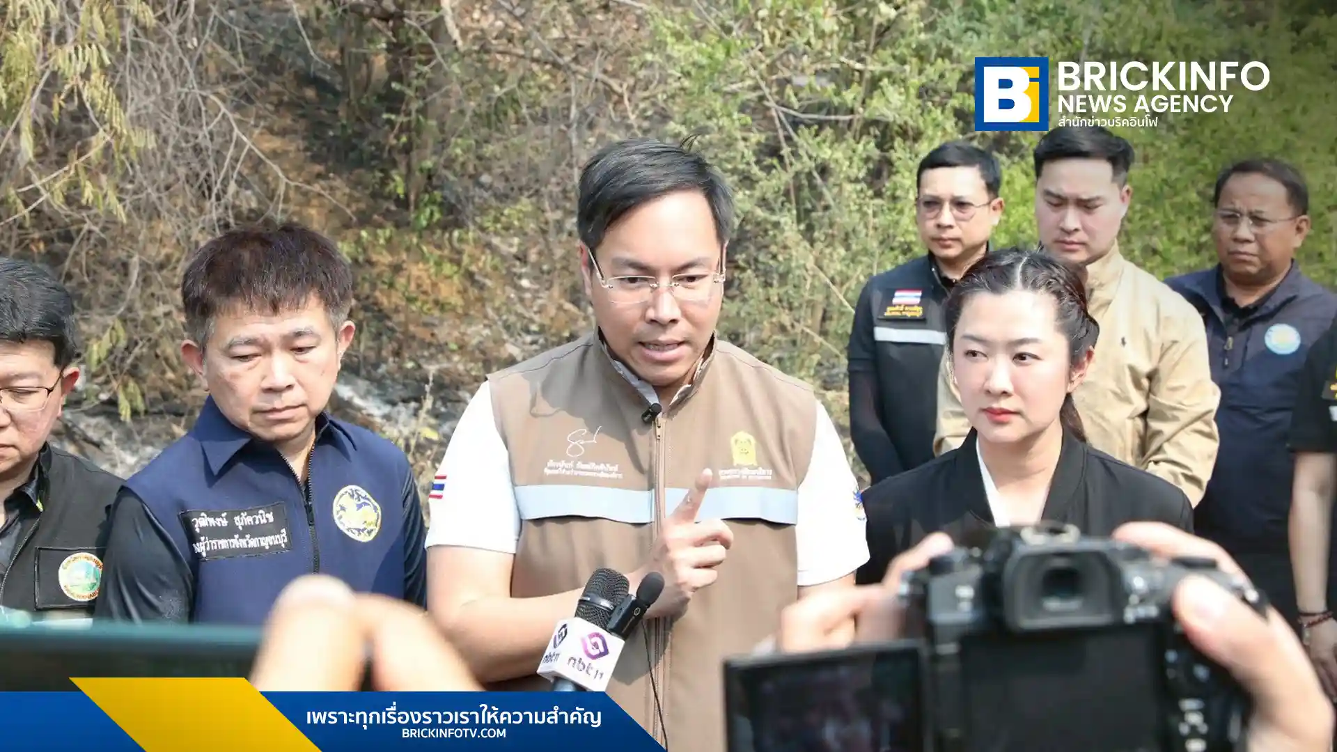 นางสาวปิยะรัฐชย์ ติยะไพรัช รัฐมนตรีช่วยว่าการ กระทรวงเกษตรและสหกรณ์ และนายอัครนันท์ กัณณ์กิตตินันท์ รัฐมนตรีช่วยว่าการ กระทรวงศึกษาธิการ