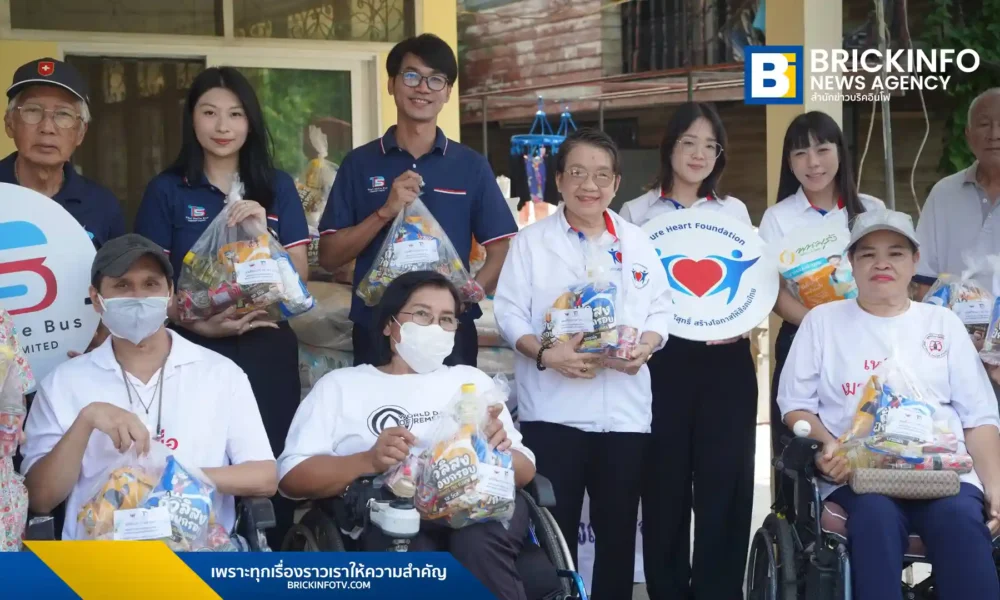 มูลนิธิหัวใจบริสุทธิ์ ร่วมกับ ไทย สมายล์ บัส (TSB) มอบถุงยังชีพกว่า 120 ชุด ช่วยเหลือชุมชนอนันต์สุขสันต์และวัดบางน้ำชน บรรเทาภาระค่าครองชีพช่วงเทศกาลสงกรานต์ 2569