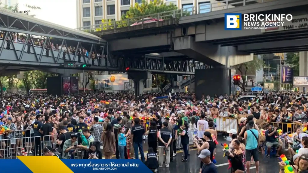 กรมการขนส่งทางรางเผยสถิติสงกรานต์ 2569 คนใช้รถไฟฟ้าทะลัก 1.14 ล้านคน สูงกว่าคาดการณ์ 15% สายสีเขียวครองแชมป์คนใช้สูงสุด เชื่อมต่อจุดเล่นน้ำสยาม-สีลม