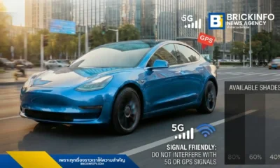 โครนอส (Cronos) เปิดตัว Super Ceramic EV Plus ฟิล์มกรองแสงเซรามิกมาตรฐาน ISO 9050 สำหรับรถ EV โดยเฉพาะ ช่วยลดอุณหภูมิ ประหยัดแบตเตอรี่ และรองรับสัญญาณ 5G/GPS