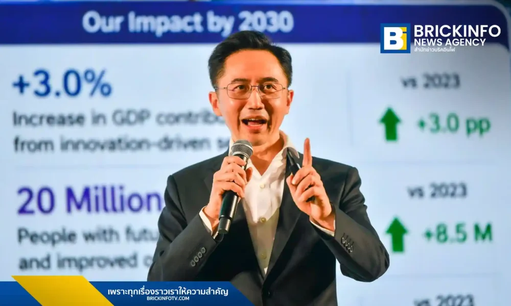 ศ.ดร.ยศชนัน วงศ์สวัสดิ์ รมว.อว. เปิดแผนปี 2573 ดันเศรษฐกิจสีเขียวเพิ่ม GDP 3% พร้อมรับมาตรการ CBAM และหนุนนักวิจัยสร้างนวัตกรรมพาณิชย์ 5,000 รายการ