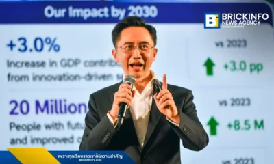 ศ.ดร.ยศชนัน วงศ์สวัสดิ์ รมว.อว. เปิดแผนปี 2573 ดันเศรษฐกิจสีเขียวเพิ่ม GDP 3% พร้อมรับมาตรการ CBAM และหนุนนักวิจัยสร้างนวัตกรรมพาณิชย์ 5,000 รายการ