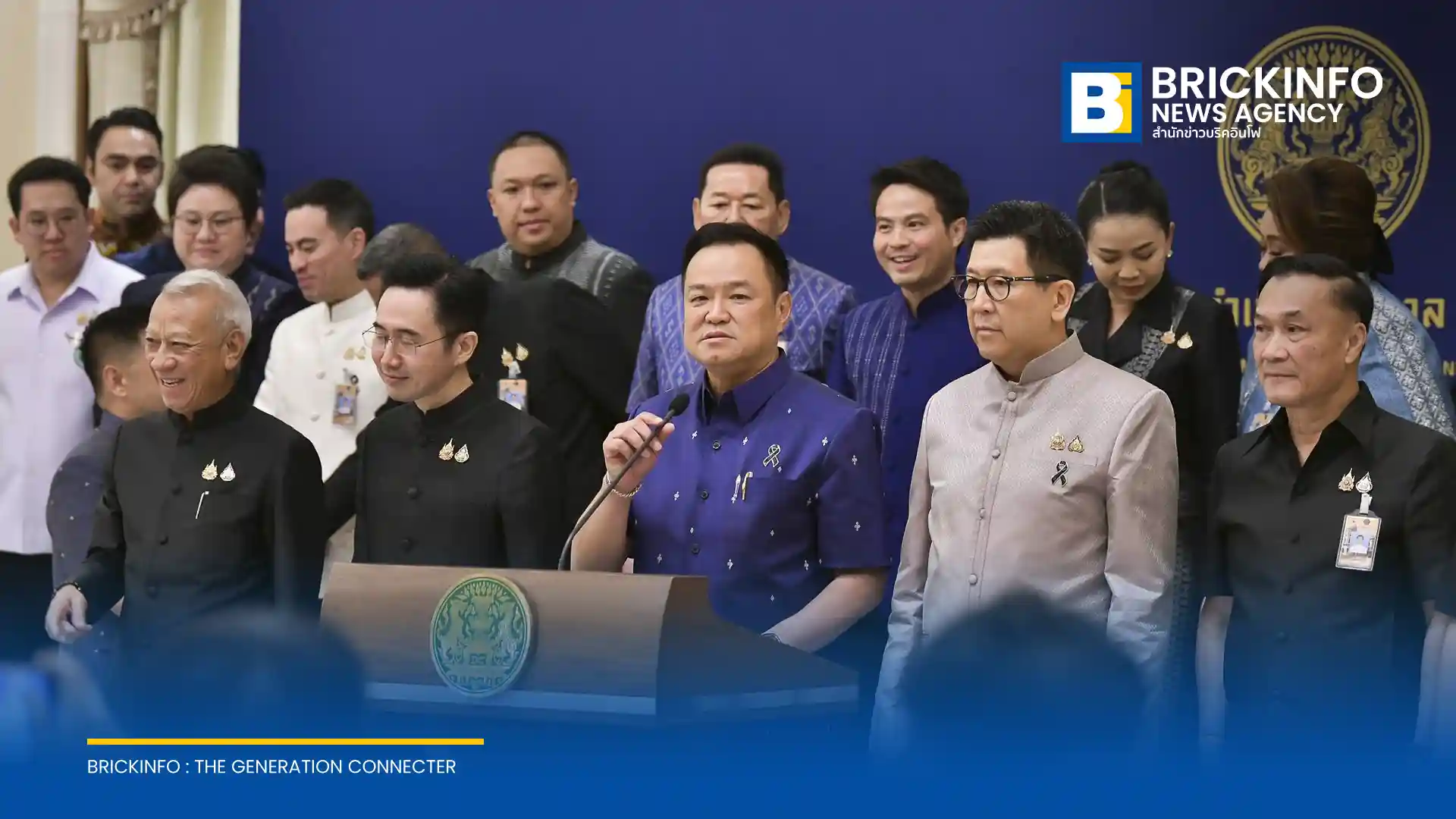 นายอนุทิน ชาญวีรกูล นายกรัฐมนตรี และรัฐมนตรีว่าการกระทรวงมหาดไทย เป็นประธานการประชุมคณะรัฐมนตรี ณ ห้องประชุม 501 ตึกบัญชาการ 1 ทำเนียบรัฐบาล วันที่ 5 พฤษภาคม 2569