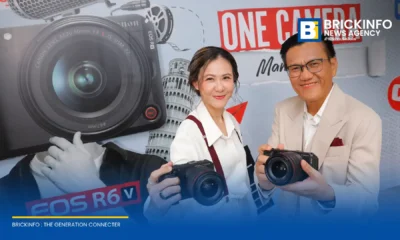 แคนนอน (Canon) เปิดตัวกล้องมิเรอร์เลสฟูลเฟรมตระกูล V-Series รุ่นใหม่ Canon EOS R6 V และเลนส์พาวเวอร์ซูม RF20-50mm F/4L เจาะกลุ่มคอนเทนต์ครีเอเตอร์ พร้อมชูจุดเด่นวิดีโอ 7K Open Gate และระบบระบายความร้อนในตัว