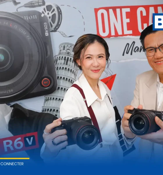 แคนนอน (Canon) เปิดตัวกล้องมิเรอร์เลสฟูลเฟรมตระกูล V-Series รุ่นใหม่ Canon EOS R6 V และเลนส์พาวเวอร์ซูม RF20-50mm F/4L เจาะกลุ่มคอนเทนต์ครีเอเตอร์ พร้อมชูจุดเด่นวิดีโอ 7K Open Gate และระบบระบายความร้อนในตัว