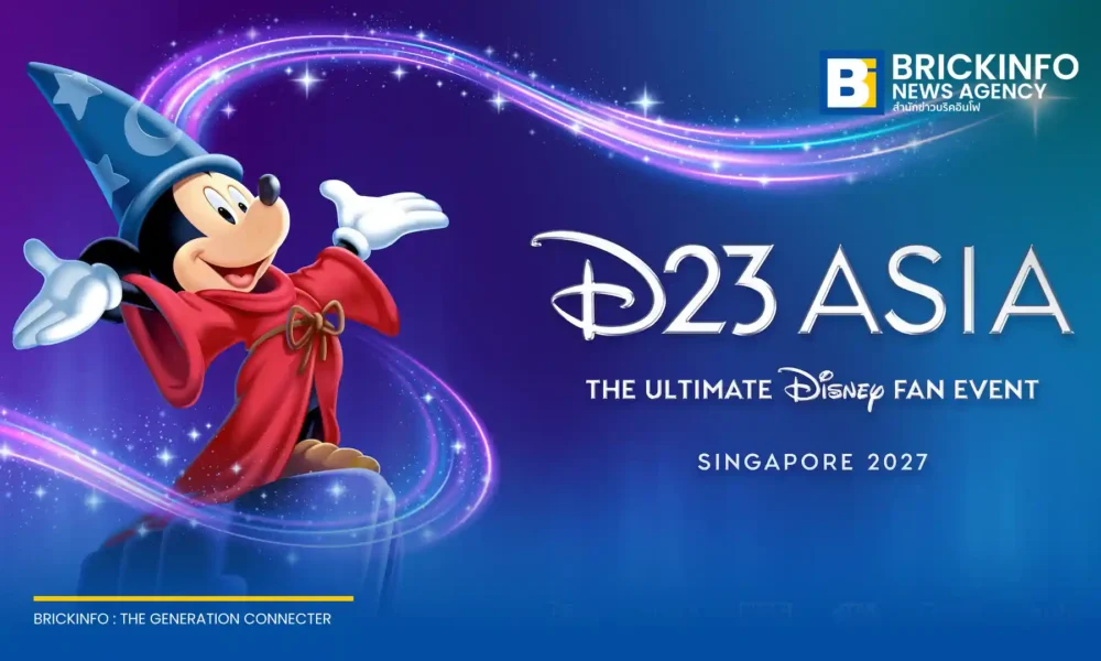 ดิสนีย์ประกาศจัดงาน D23 Asia: The Ultimate Disney Fan Event ครั้งแรกที่สิงคโปร์ในปี 2027 ขนทัพนักแสดงและคอนเทนต์ใหม่บุกเอเชียแปซิฟิก พร้อมพรีวิว Disney+ Exclusive