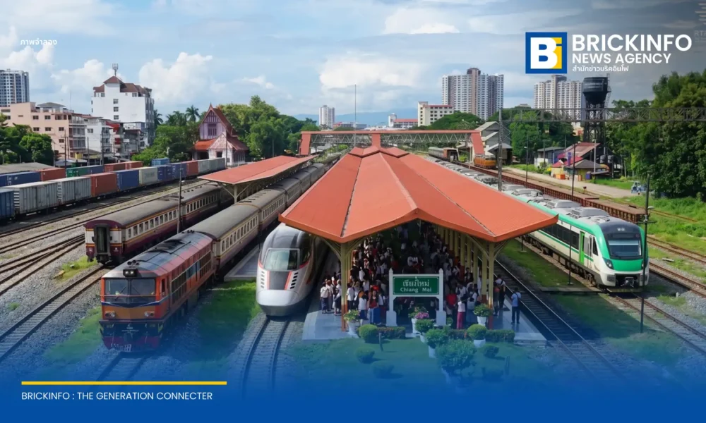 ภาพประกอบข่าว โมเดลรถไฟไฮบริด "อินทรีย์เมฆา" ที่ออกแบบขึ้นมาใหม่โดยได้รับแรงบันดาลใจจากง้าว NGAO Inspiration