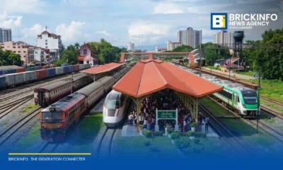 ภาพประกอบข่าว โมเดลรถไฟไฮบริด "อินทรีย์เมฆา" ที่ออกแบบขึ้นมาใหม่โดยได้รับแรงบันดาลใจจากง้าว NGAO Inspiration