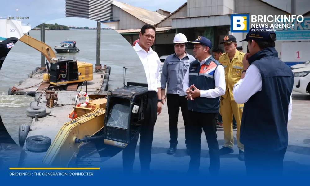รมช.คมนาคม สั่งกรมเจ้าท่าตรวจเข้มความปลอดภัยท่าเรือไทยเซ็นทรัลเคมี Thai Central Chemical และท่าเรือรอบข้างหลังเหตุโป๊ะล่ม เร่งค้นหาผู้สูญหาย ยันไร้ท่อแก๊สอันตราย