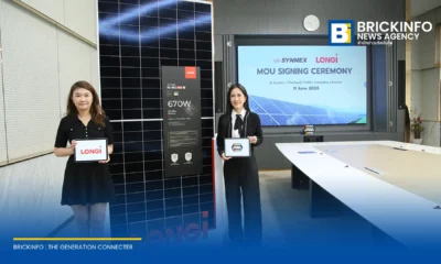 บริษัท ซินเน็ค (ประเทศไทย) จำกัด (มหาชน) หรือ SYNNEX จับมือ LONGi นำร่องเทคโนโลยีแผงโซลาร์เซลล์ Back Contact รุกตลาดพลังงานสะอาดในประเทศไทย พร้อมให้บริการครบวงจรตอบโจทย์ทั้งบ้านพักอาศัยและภาคธุรกิจ
