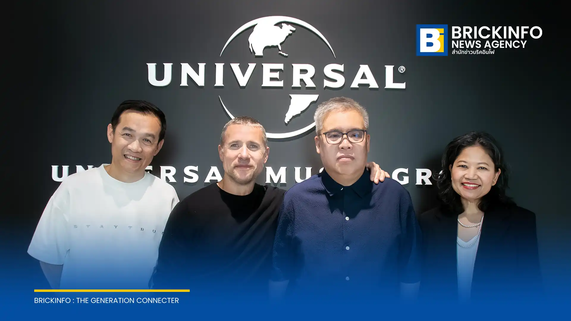 ยูนิเวอร์ซัล มิวสิค กรุ๊ป (Universal Music Group) ประกาศร่วมลงทุนใน โซลูชั่น วัน (Solution One) ผู้ให้บริการจัดจำหน่ายและบริหารลิขสิทธิ์เพลงรายใหญ่ของไทย มุ่งผลักดันคอนเทนต์ดนตรีไทยสู่ตลาดโลก