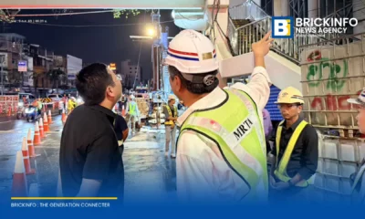 รมช.คมนาคม ลงพื้นที่ตรวจเหตุอุโมงค์รถไฟฟ้าสายสีม่วงใต้ใกล้วงเวียนใหญ่พบน้ำรั่ว ย้ำสถานการณ์ปกติ สั่ง รฟม. และยูนิคฯ เร่งหาสาเหตุและแก้ไขตามมาตรฐานวิศวกรรม