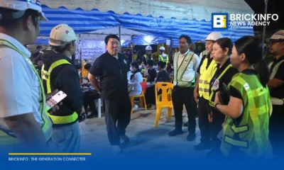สิริพงศ์-เจเศรษฐ์ นำทีม รฟม. ลงพื้นที่แยกวงเวียนใหญ่ ช่วงค่ำ ติดตามความคืบหน้าการแก้ไขปัญหาน้ำรั่วซึมเข้าอุโมงค์ก่อสร้างรถไฟฟ้าสายสีม่วง สัญญาที่ 4