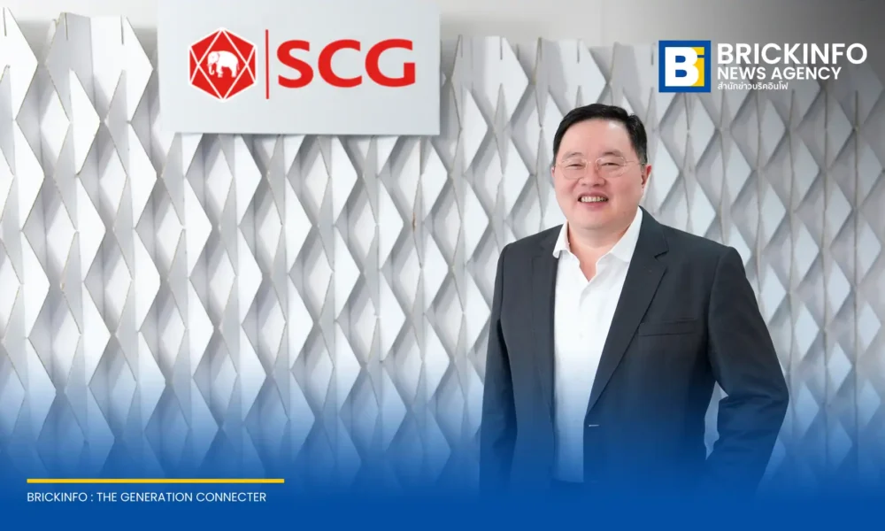 นายธรรมศักดิ์ เศรษฐอุดม กรรมการผู้จัดการใหญ่ เอสซีจี (SCG)