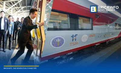 รองนายกฯ ส่งมอบ รถไฟไทยทำ ตู้โดยสารต้นแบบระบบ EV ให้ รฟท. นำร่องใช้วัสดุในประเทศ Local Content สูงถึงร้อยละ 44.1 มุ่งลดการนำเข้าและขับเคลื่อนเศรษฐกิจระบบราง